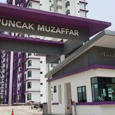 Kyra The Heights Residence Condo Ayer Keroh Melaka Wifi, Netflix & Pool Exterior photo